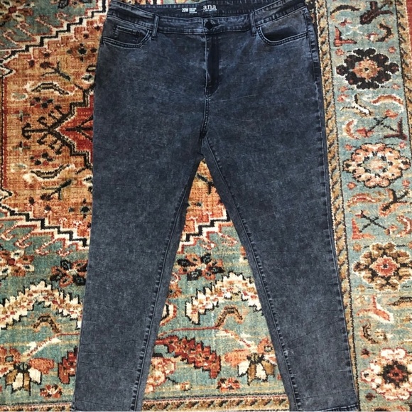 A.N.A. Buttery soft High Rise Jeggings ✨ Black ✨ 20W ✨ VGC - Picture 2 of 6